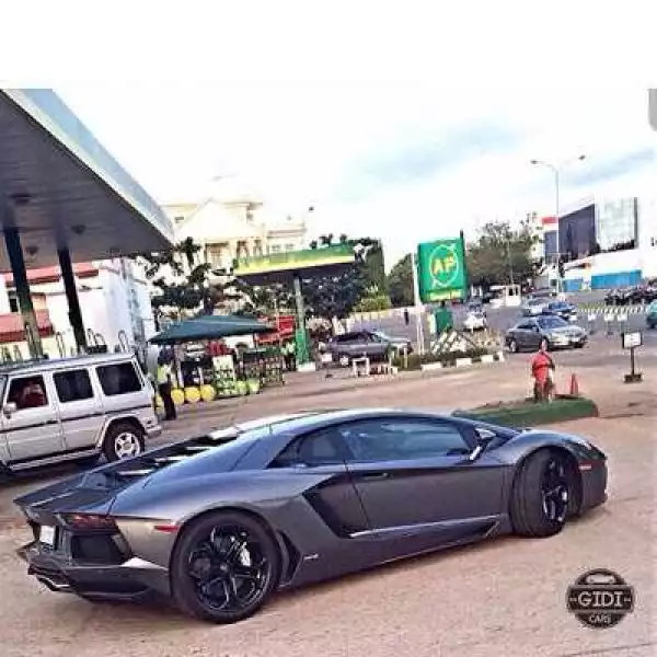 This Lamborghini Aventador Was Spotted In Abuja (Photo)